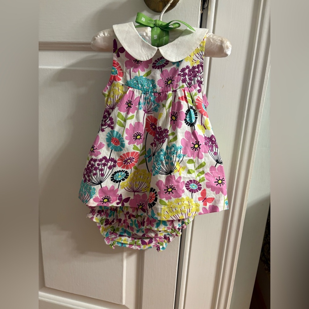 Vera Bradley Floral Diaper Cover Set - Pink, Purple, Green